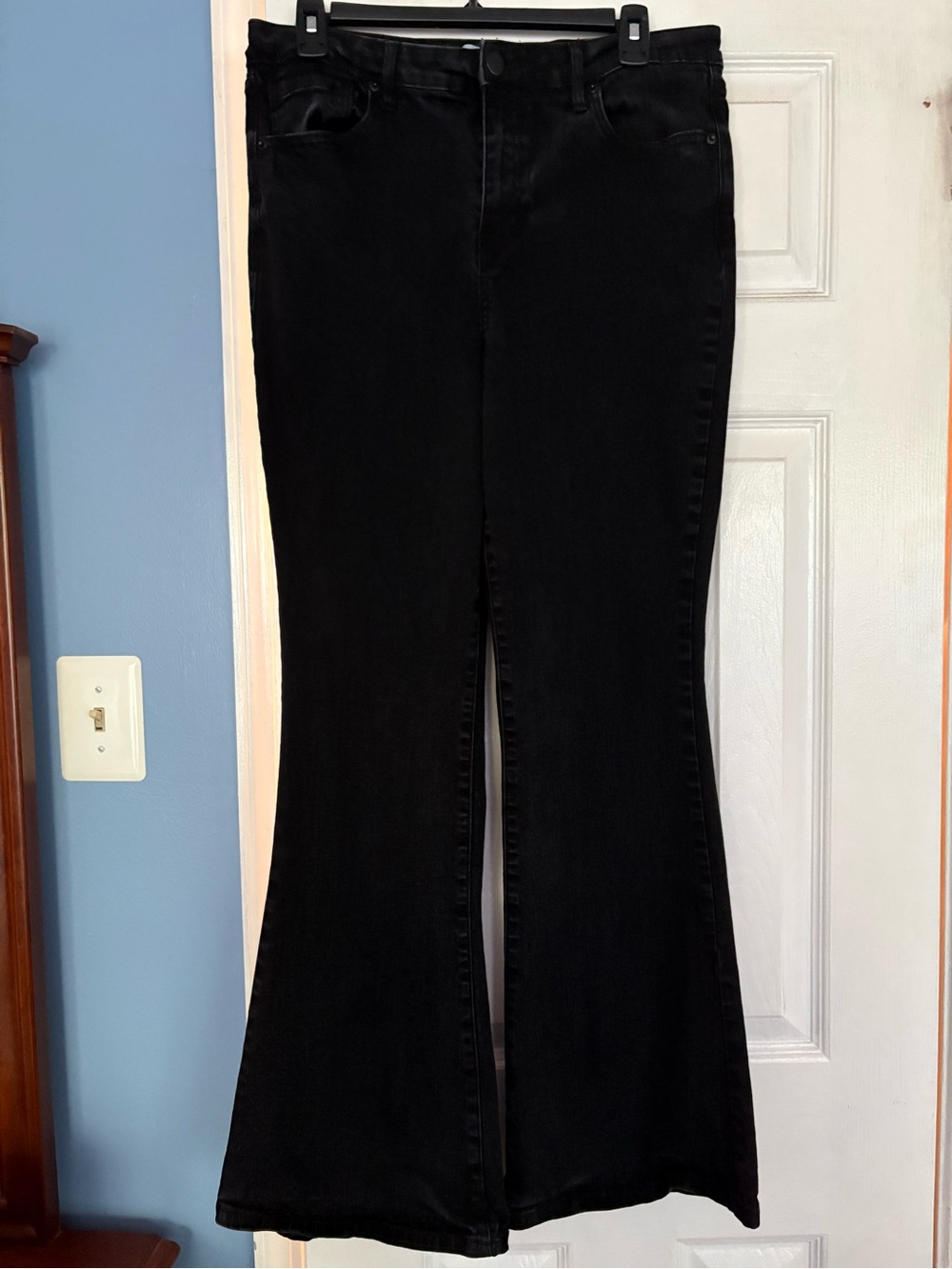 Abound Black Jeans with Branded Waist Label